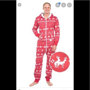 Brand New Tipsy Elves Naughty Reindeer Onesie